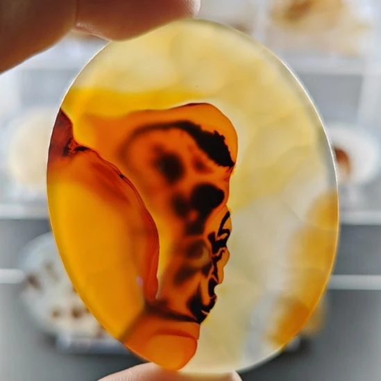 未镶嵌吊坠(不含链)玛瑙/玉髓1号