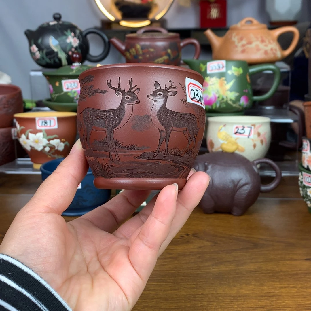 紫砂茶杯宜兴紫砂茶具