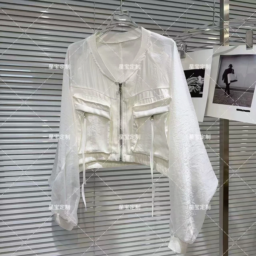 星宝原创欧货设计感防晒衣冲锋衣外套上衣