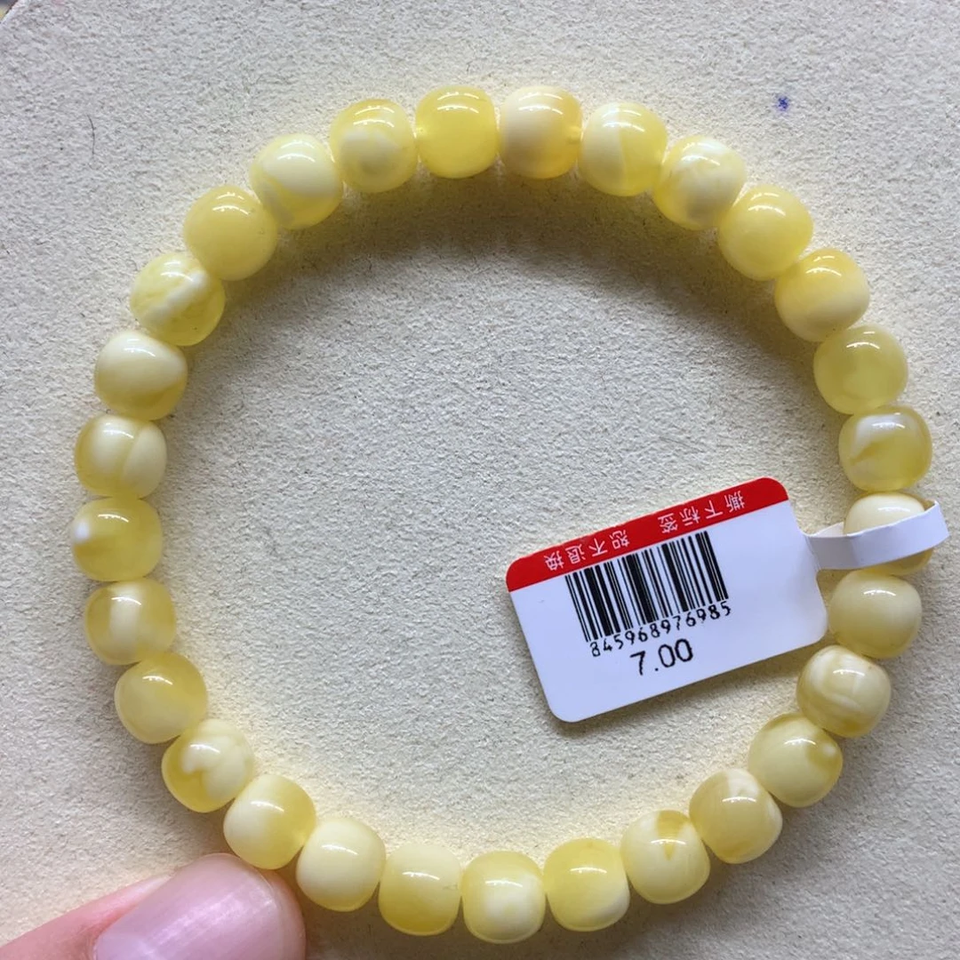 蜜蜡未镶嵌手链蜜蜡