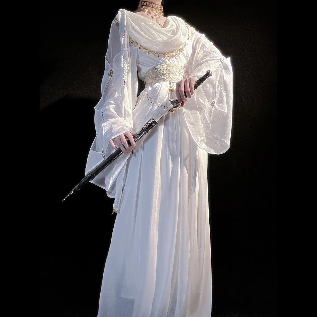 锦慕Lolita圣树希腊女神连衣裙复古埃及沙漠废土风仙女裙子艺术感