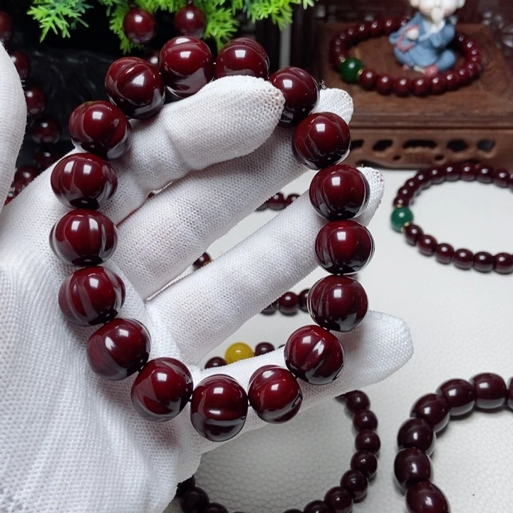 核桃手串/手链广****g猴头玉华串