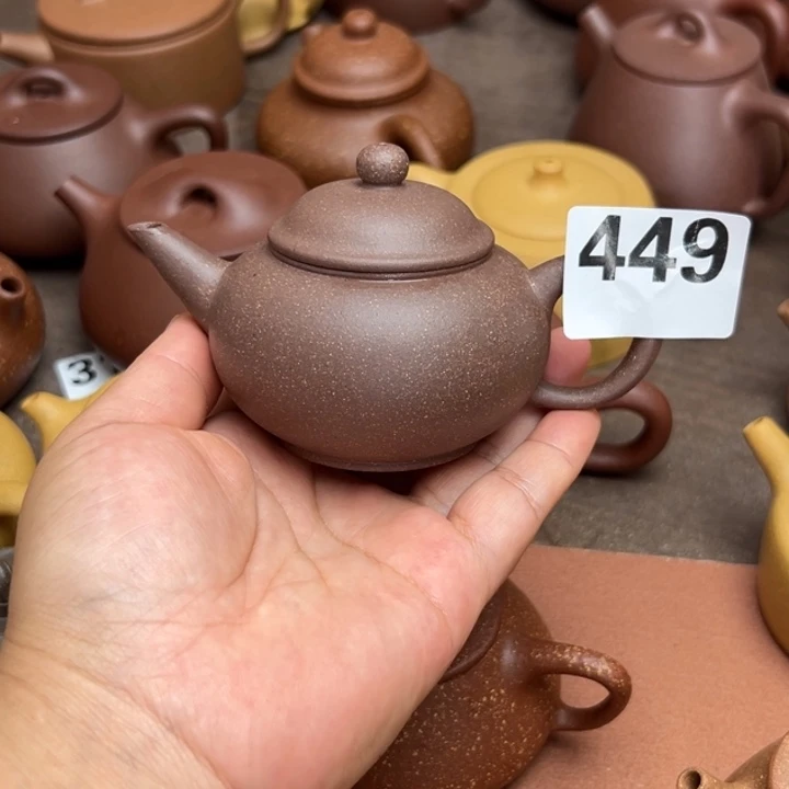 江***j紫砂茶壶紫泥半手工150cc左右