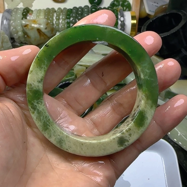 未镶嵌和田玉珠宝半成品清*