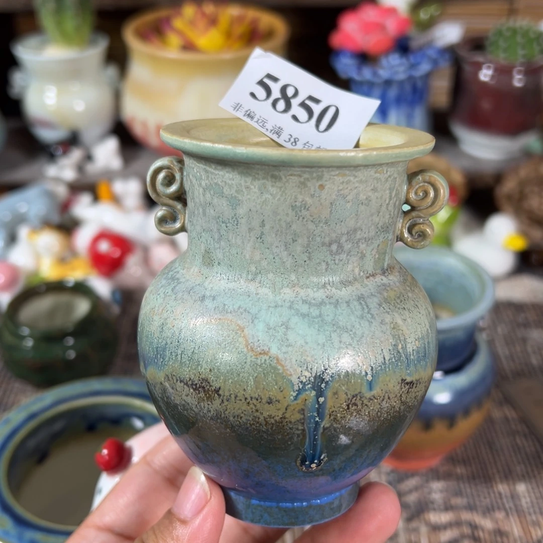 口5 手工花盆满30包邮