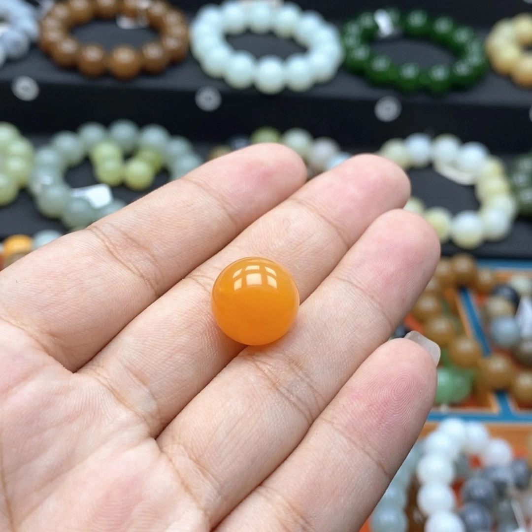 未镶嵌石英质玉（黄龙玉）珠宝奇石Q卡14缅黄
