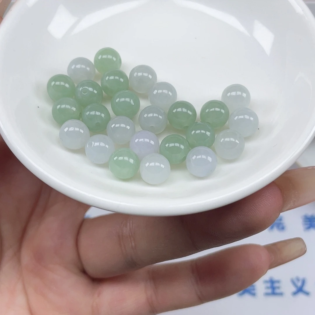 翡翠散珠卡7.7,25颗