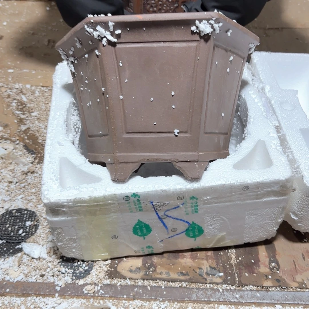 紫砂花盆口径26.16口径