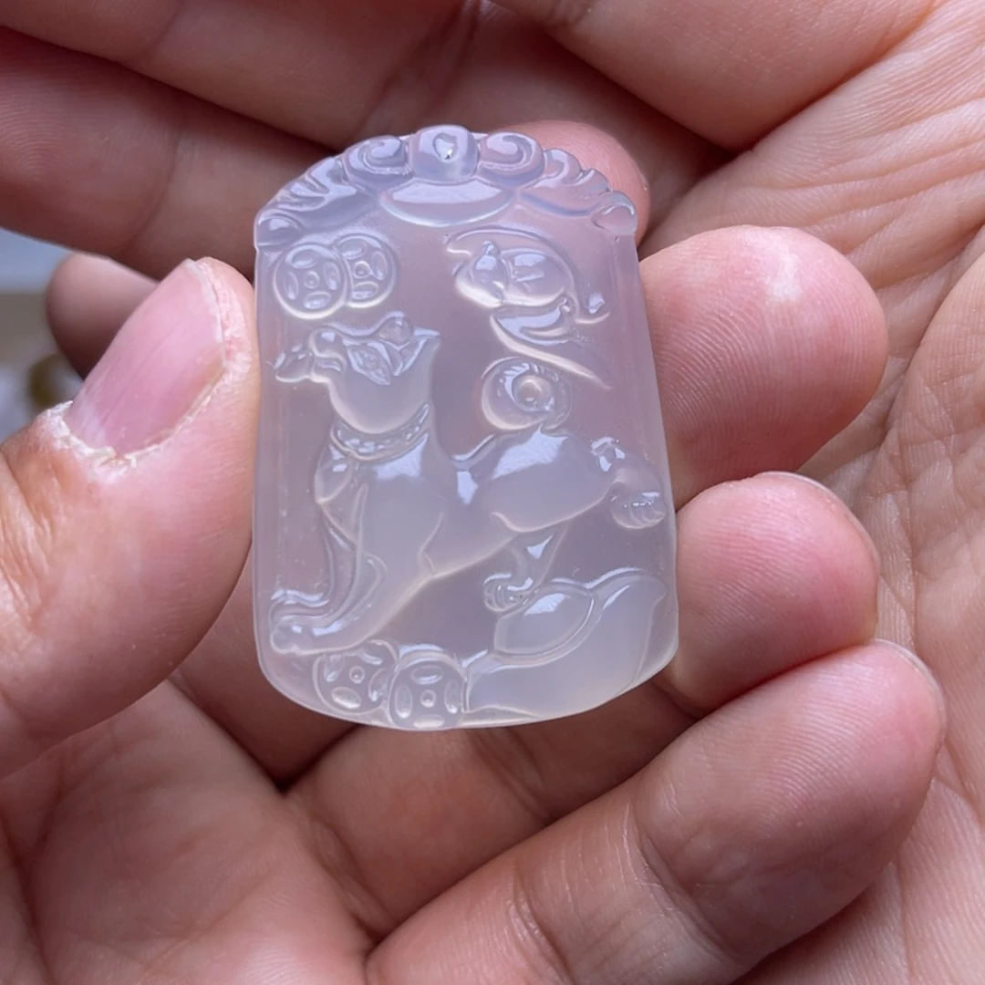 【闪购商品】玛瑙/玉髓挂件未镶嵌建*