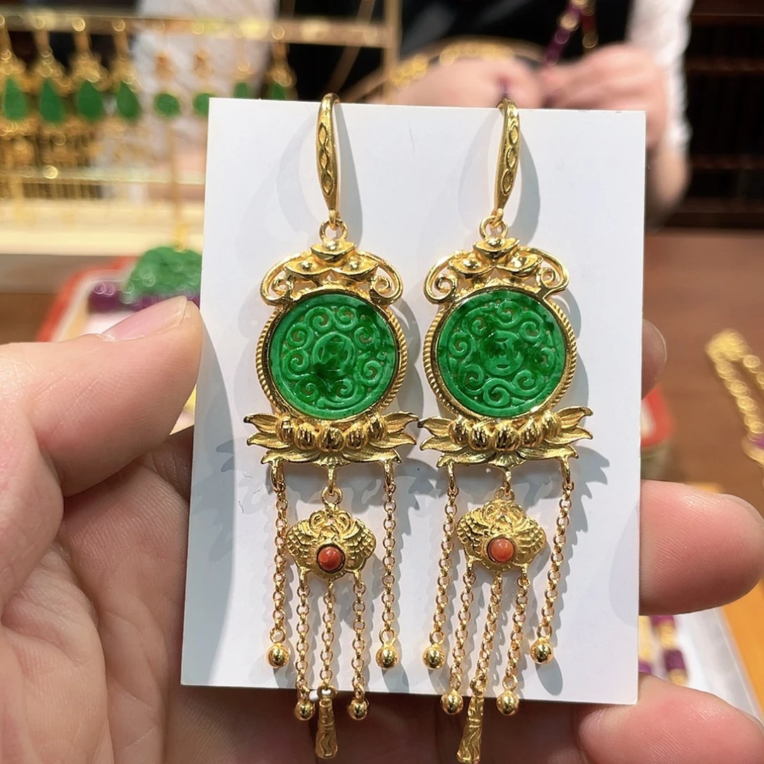 锦纶非金属耳坠耳饰