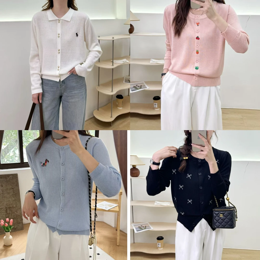 凯拉爆款早春时尚气质百搭开衫针织衫集合链接【101-140】