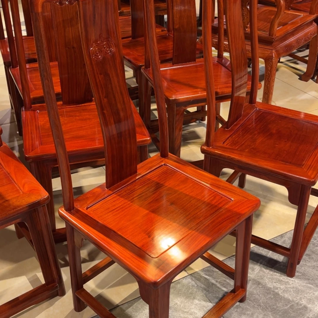 天***A花梨木类案台缅甸花梨木餐椅