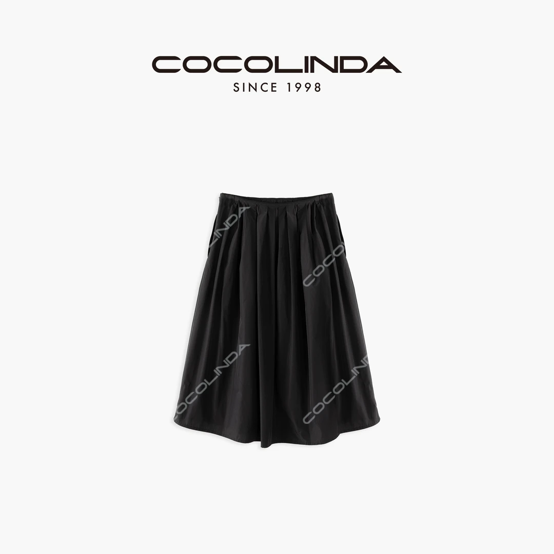 COCOLINDA KIDS 儿童法式黑色半身蓬蓬裙 q3288