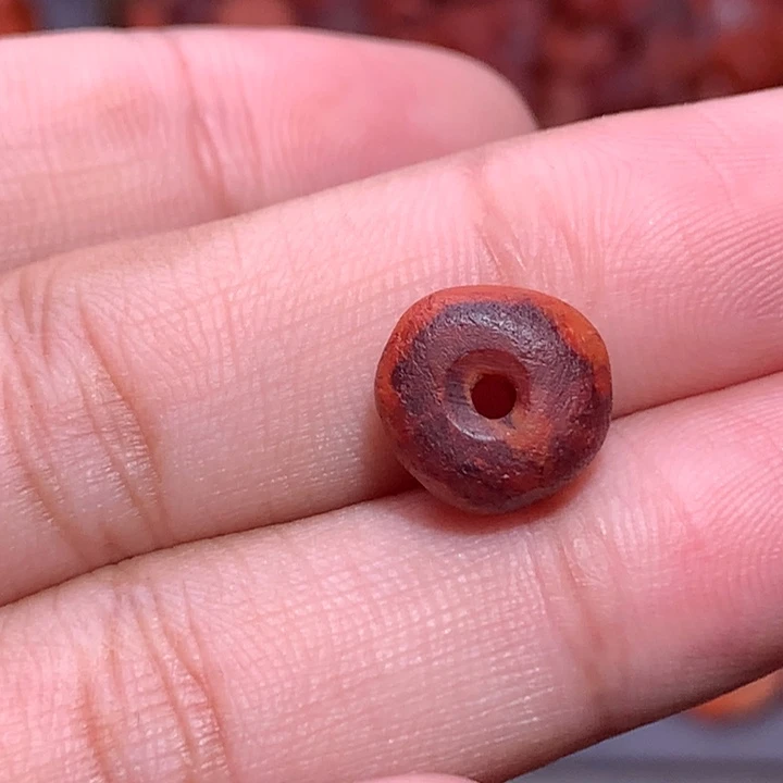 未镶嵌南红南红玛瑙包浆藏扣1
