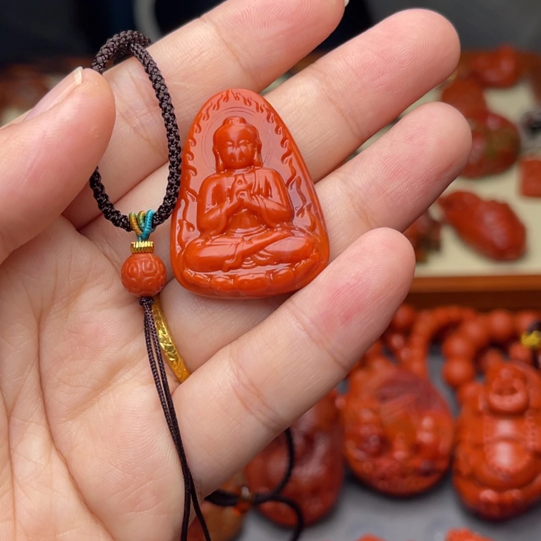 未镶嵌川料南红玛瑙