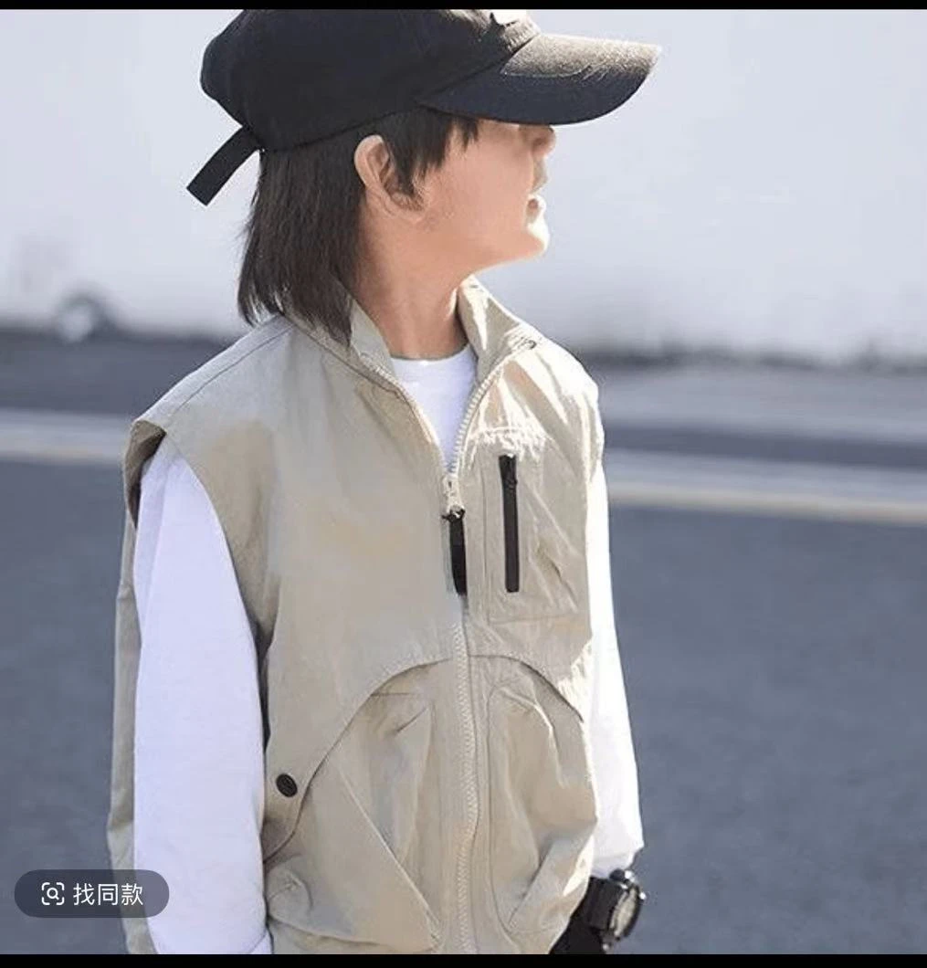 童年男童夏季马甲薄款春秋款2025新款外穿儿童春季休闲百搭