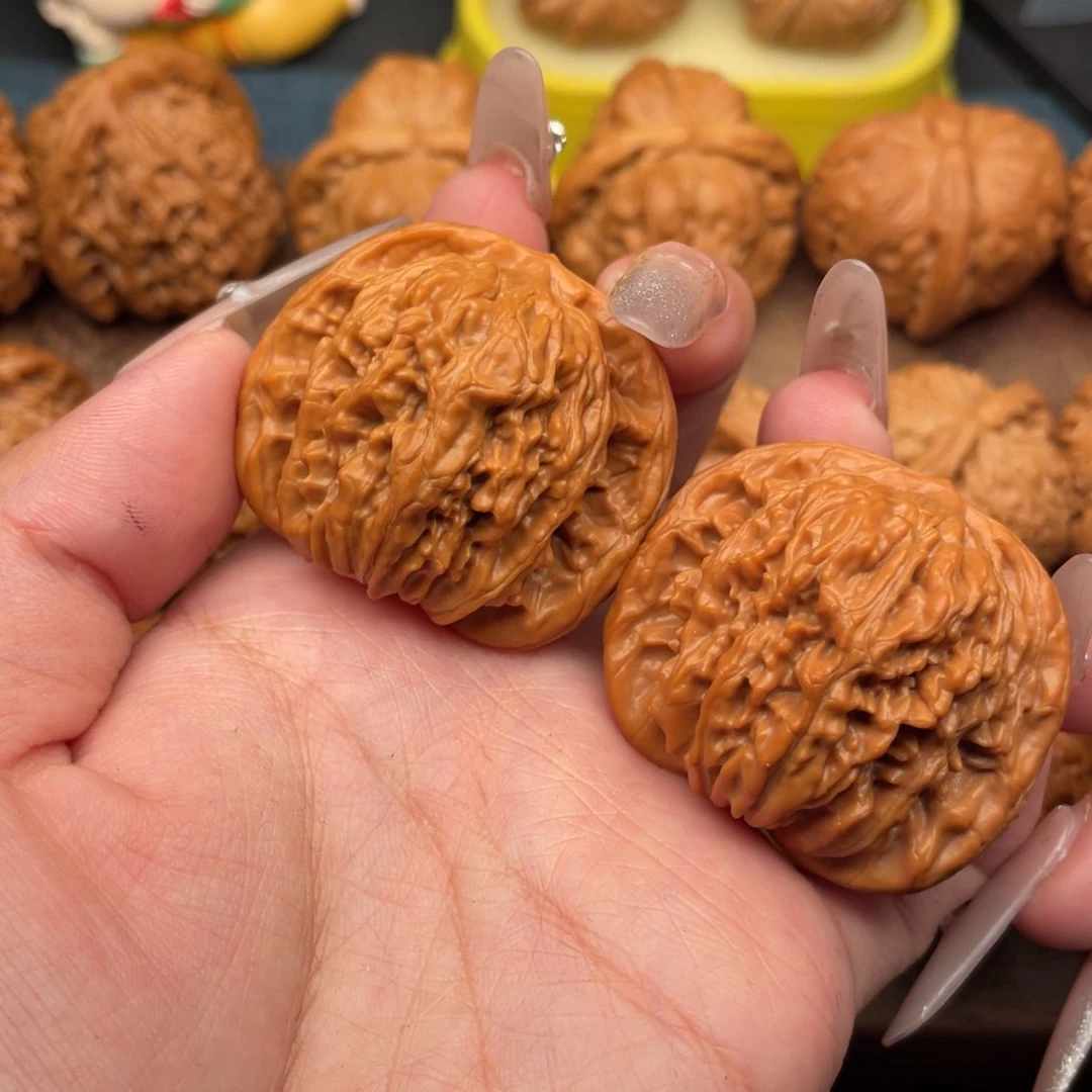 文玩核桃把件山地平谷楼42