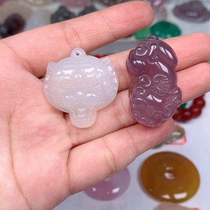 玛瑙/玉髓颈饰未镶嵌陪**老