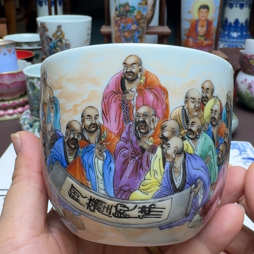 景德镇手工手绘展示