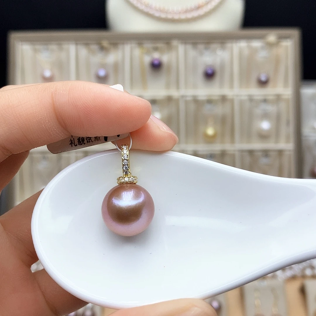 合金淡水珍珠颈饰