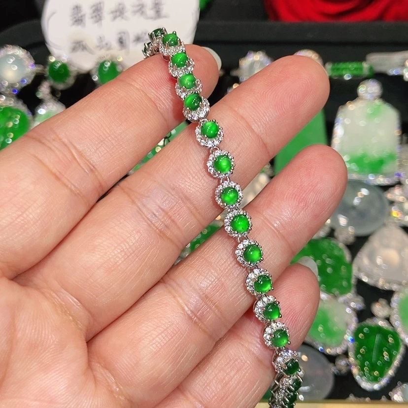 【闪购商品】未镶嵌手链翡翠天然翡翠