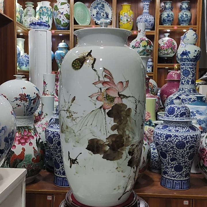 瓷片景德镇镇陶瓷花瓶子