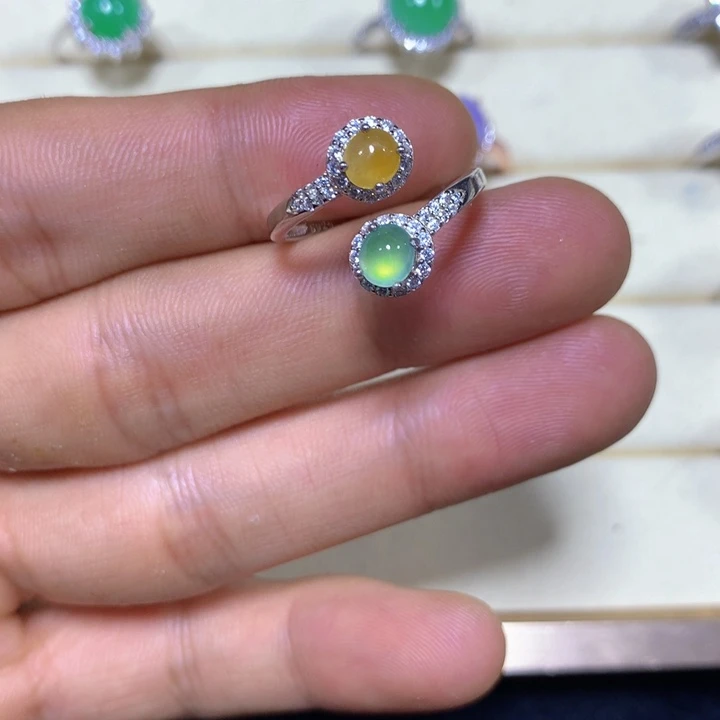 翡翠未镶嵌戒指翡翠戒指