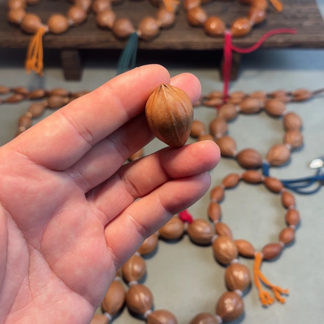 橄榄核手串/手链?****y橄榄核小两花散核