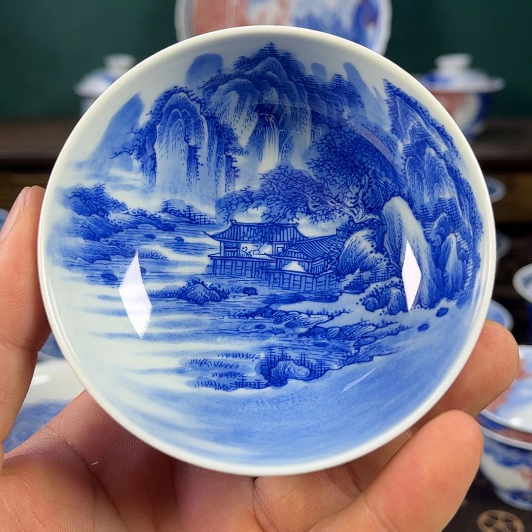 瓷片景德镇市手工手绘