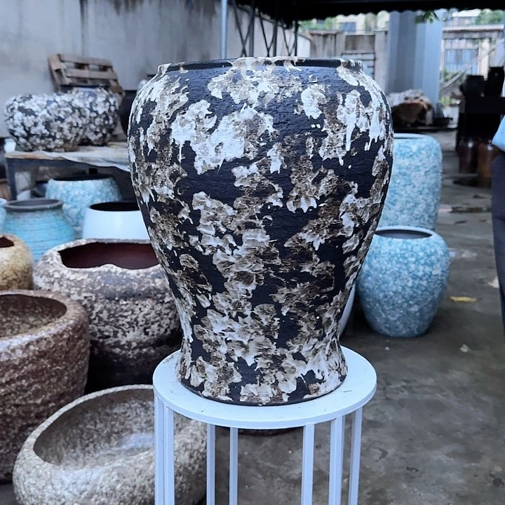 紫砂花盆高度42口径24