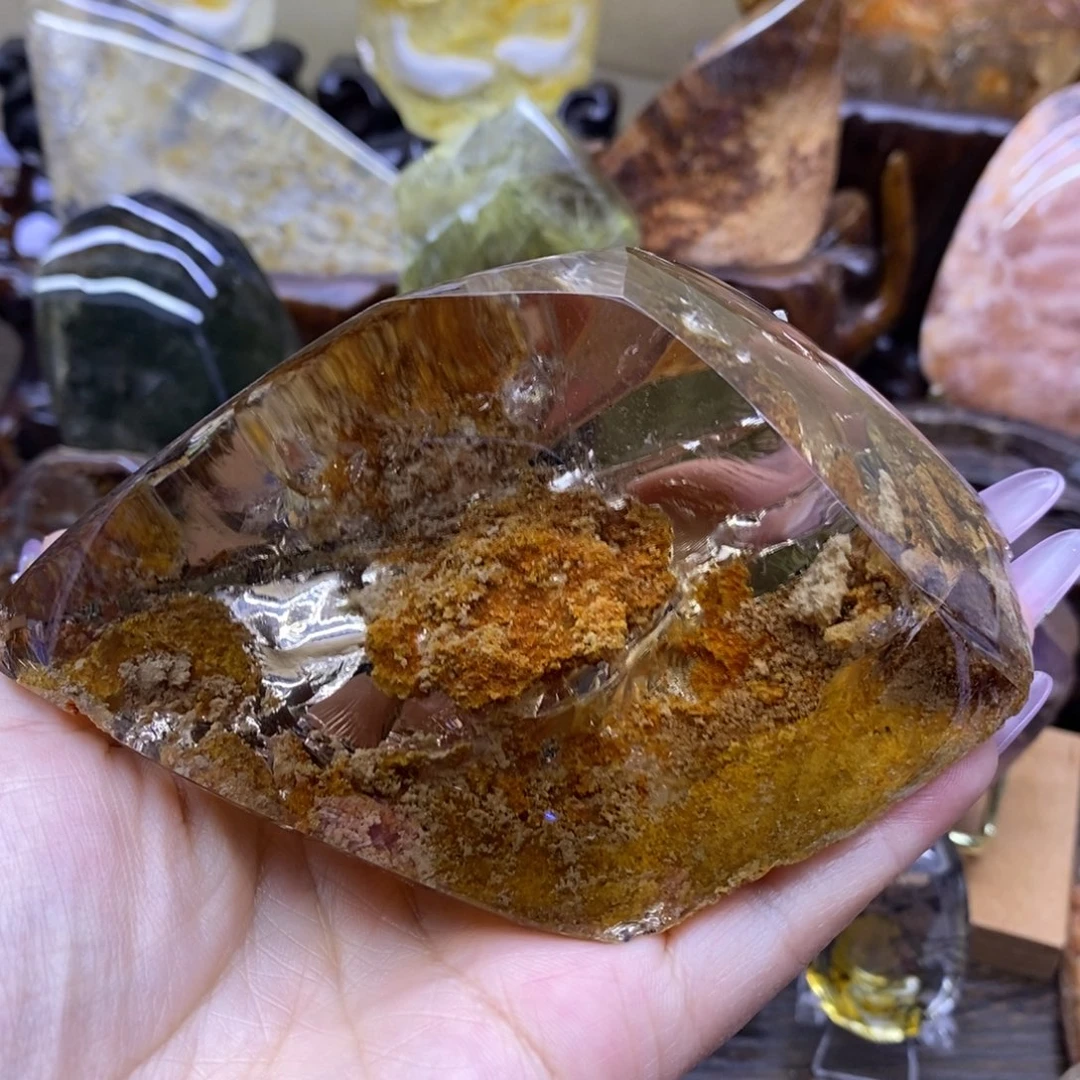水晶原石未镶嵌水晶