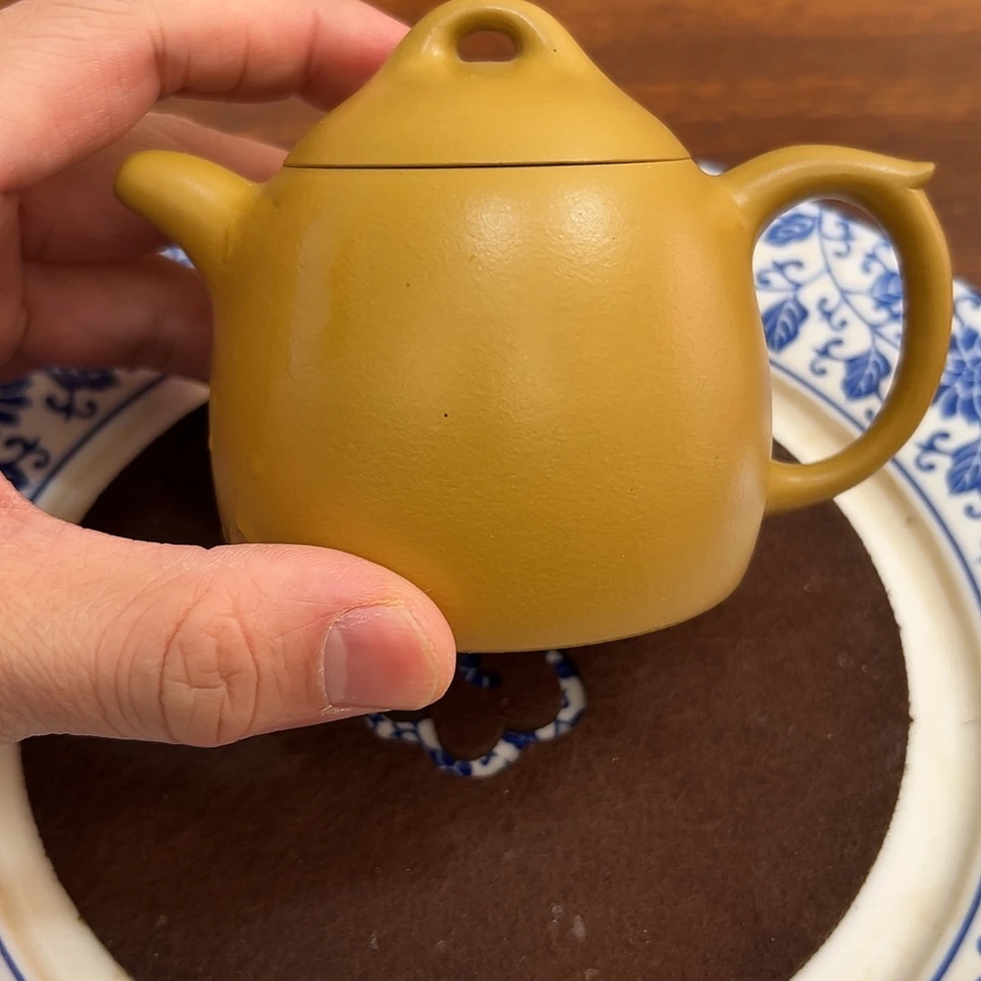 小***硬紫砂茶壶原矿秦权