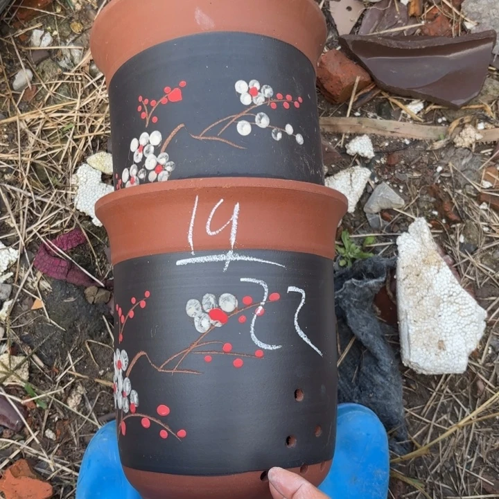 紫砂花盆紫砂的颜色