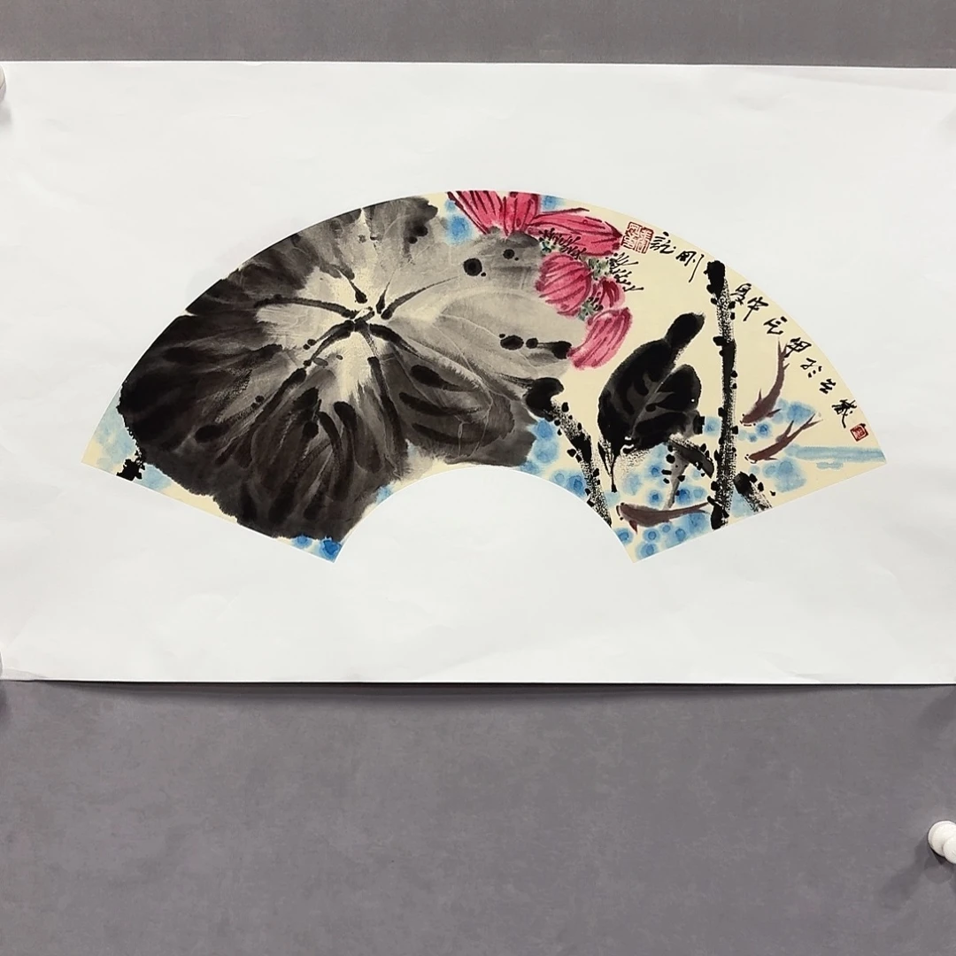 国画亲笔手绘放心去藏
