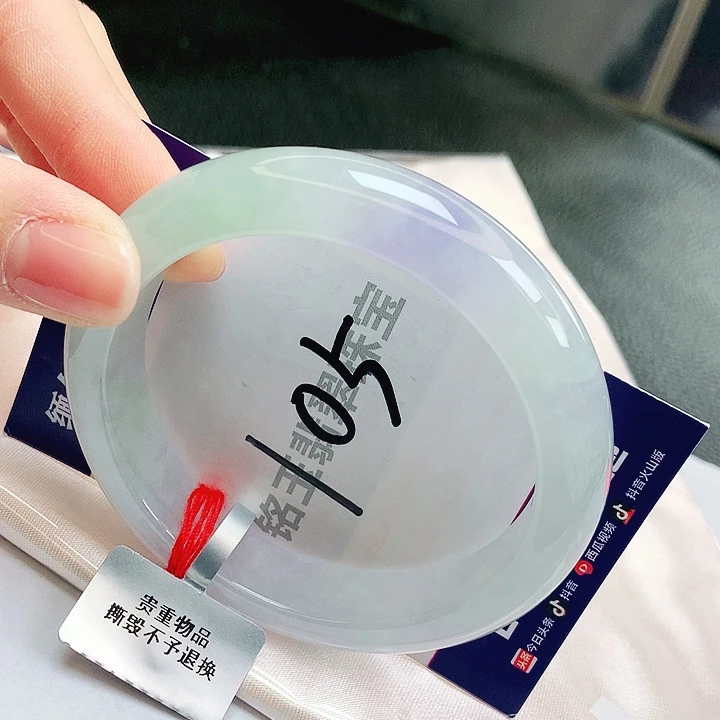 翡翠未镶嵌手镯缅甸天然a货翡翠手镯