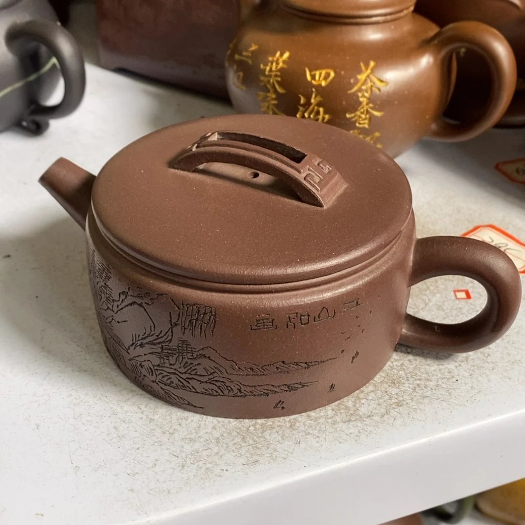 紫砂茶壶原矿手工1521