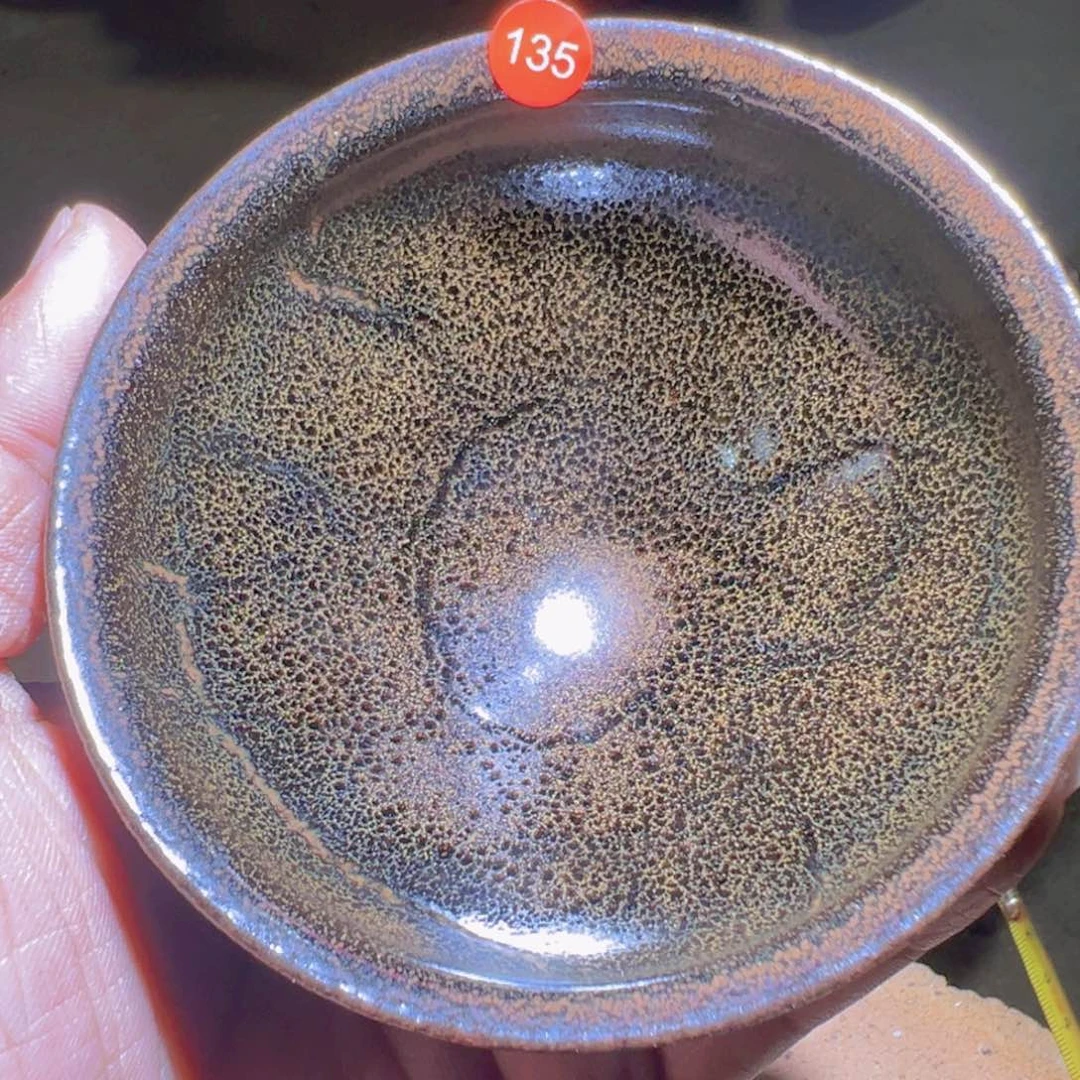 茶盏135建窑建盏泥巴星窑