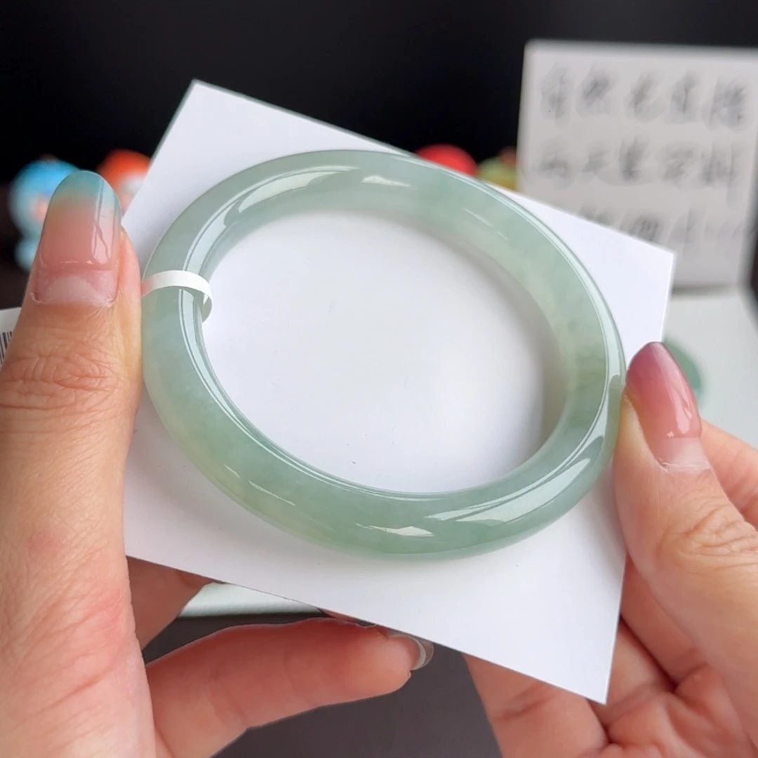 翡翠未镶嵌手镯19号 57.2