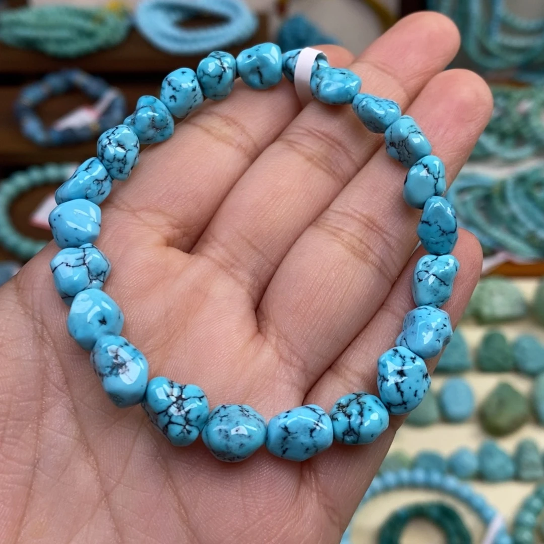 绿松石未镶嵌手串