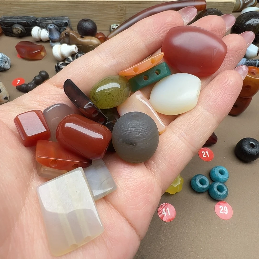 玛瑙/玉髓合金珠宝半成品