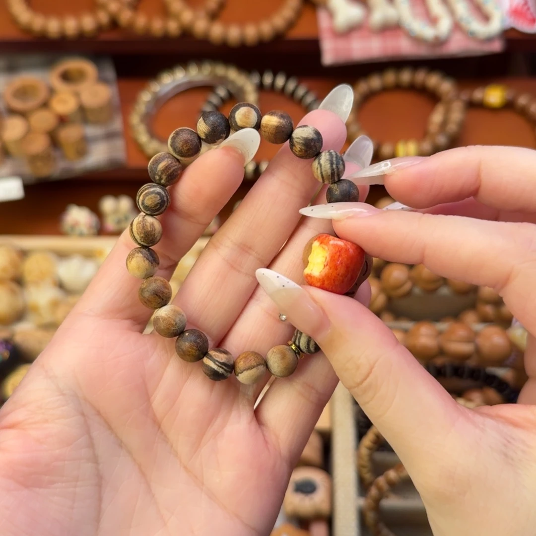 猴头核桃手串贡木单圈苹果