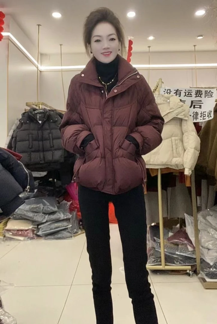 2025新款时尚气质百搭短款羽绒服