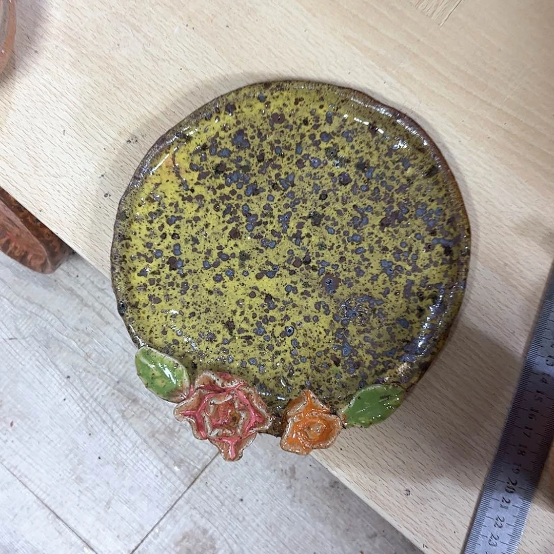 泥塑花**疏古镇炻陶花盆