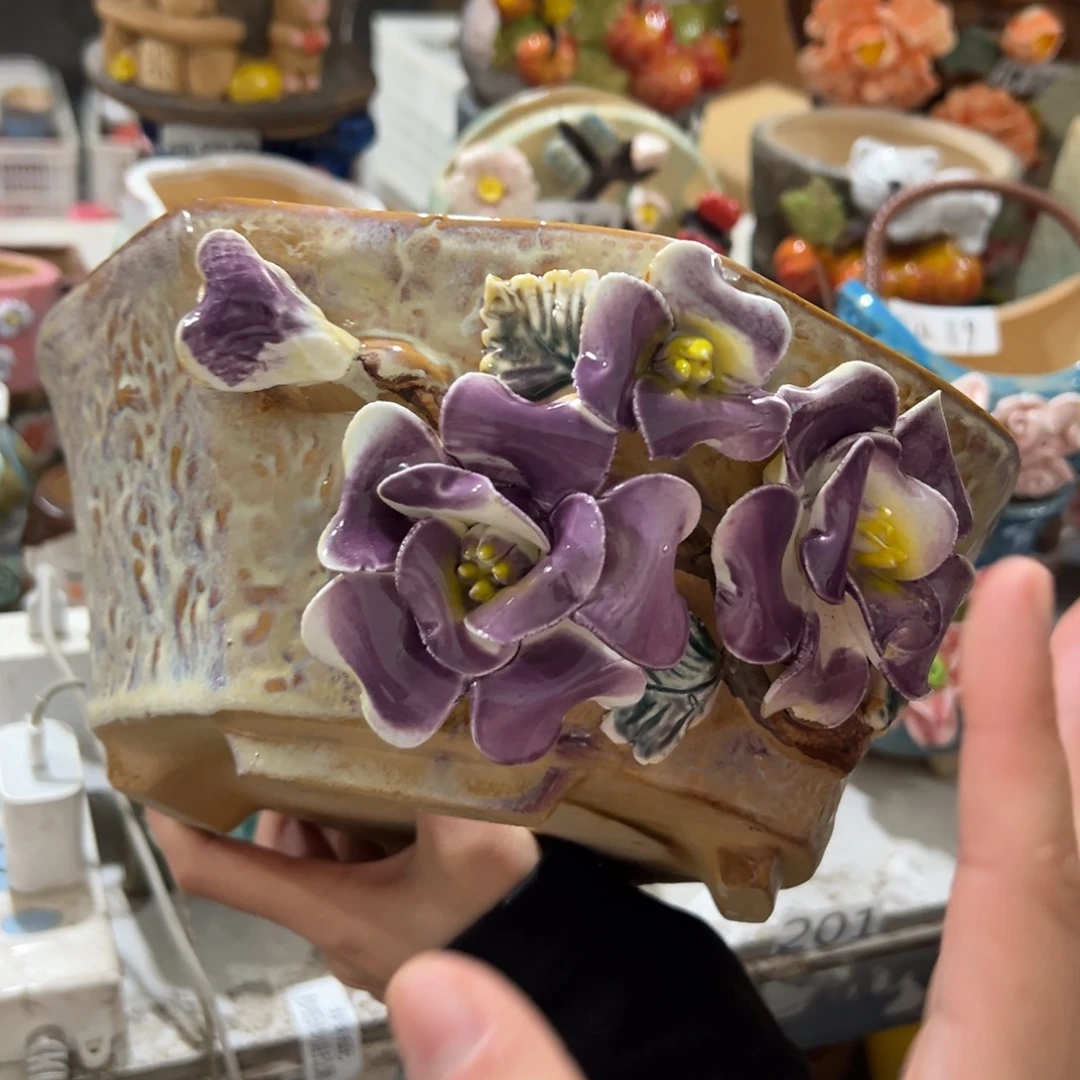 满20米秒退拉黑花盆