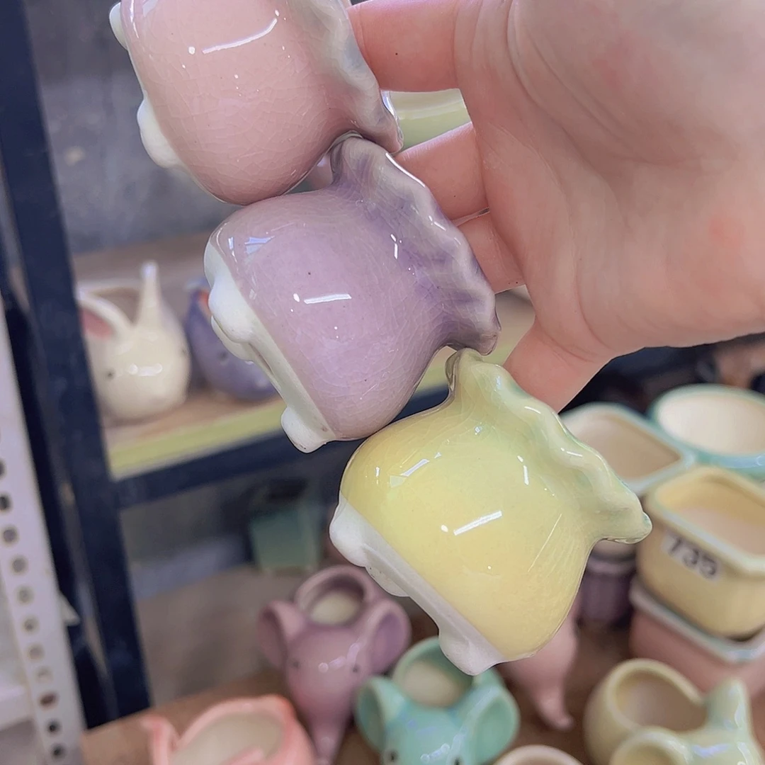 陶瓷花盆单场满12包邮