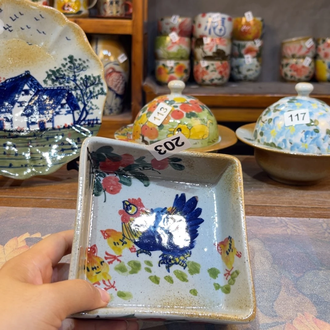 瓷片景德镇手工制作