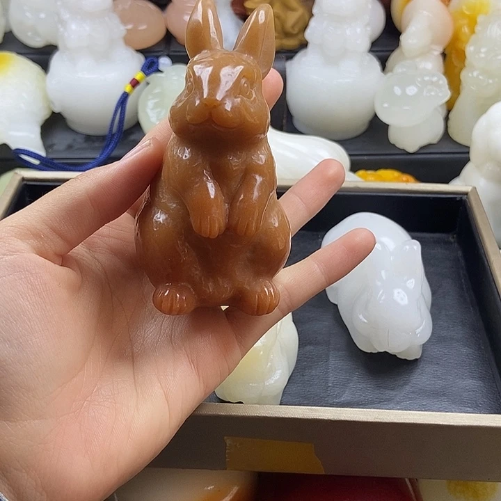无花朵威原石雕刻把件