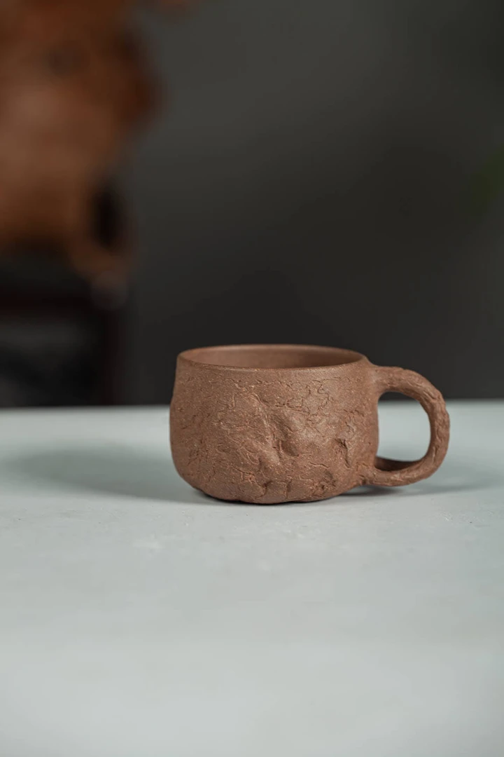 佳杨紫砂 全手工段泥供春主人杯80cc