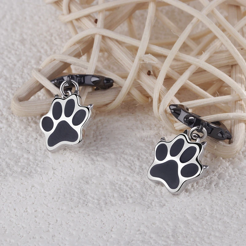 合金耳饰 猫爪耳扣男女同款嘻哈冷淡风时尚个性朋克摇滚铆钉耳环