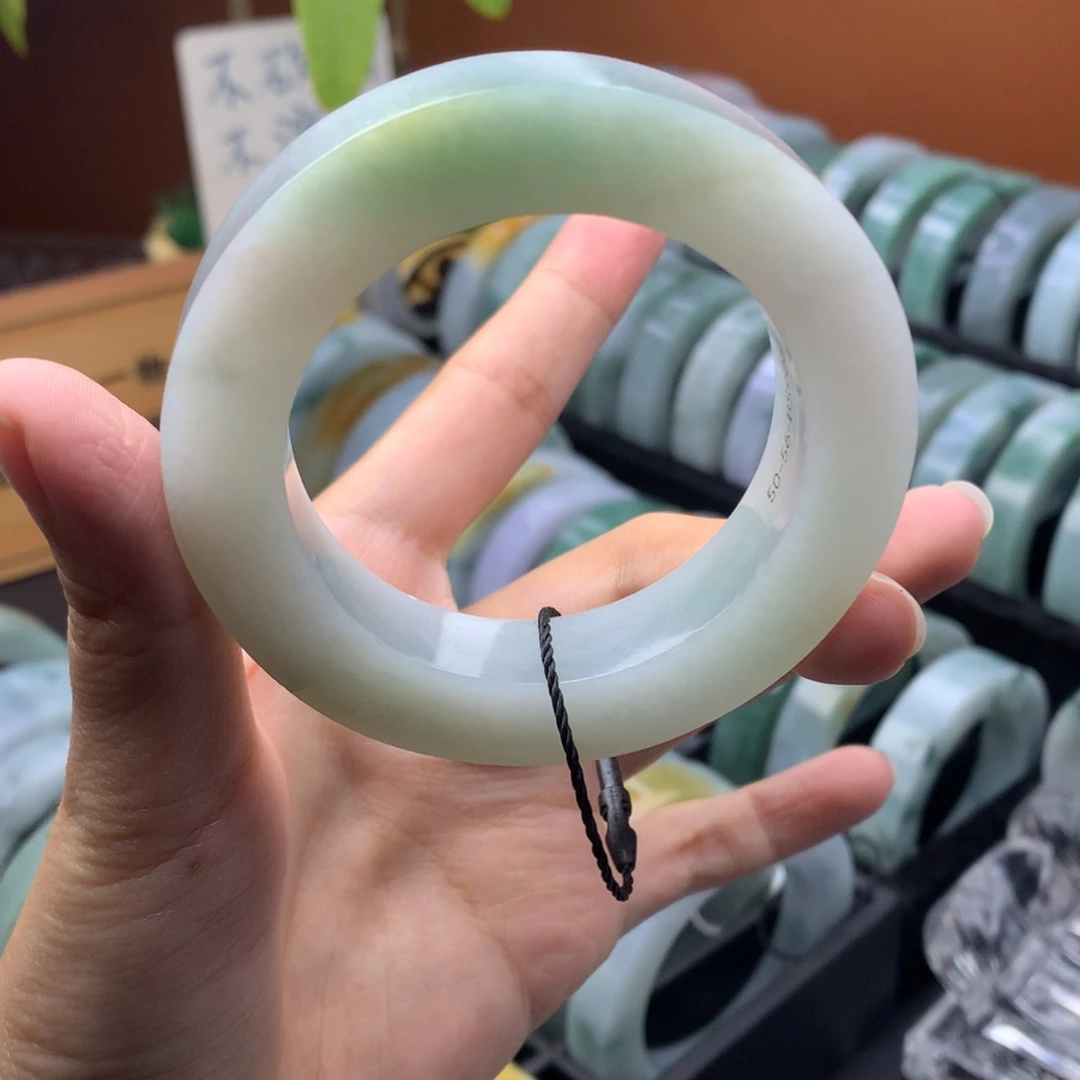 未镶嵌定制手镯定制翡翠定制50-56